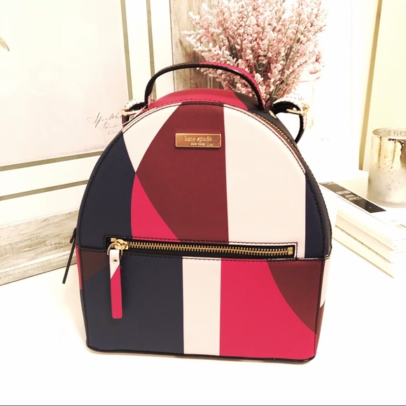 kate spade Handbags - BNWT Kate Spade Laurel Way Geo Spotlight Backpack